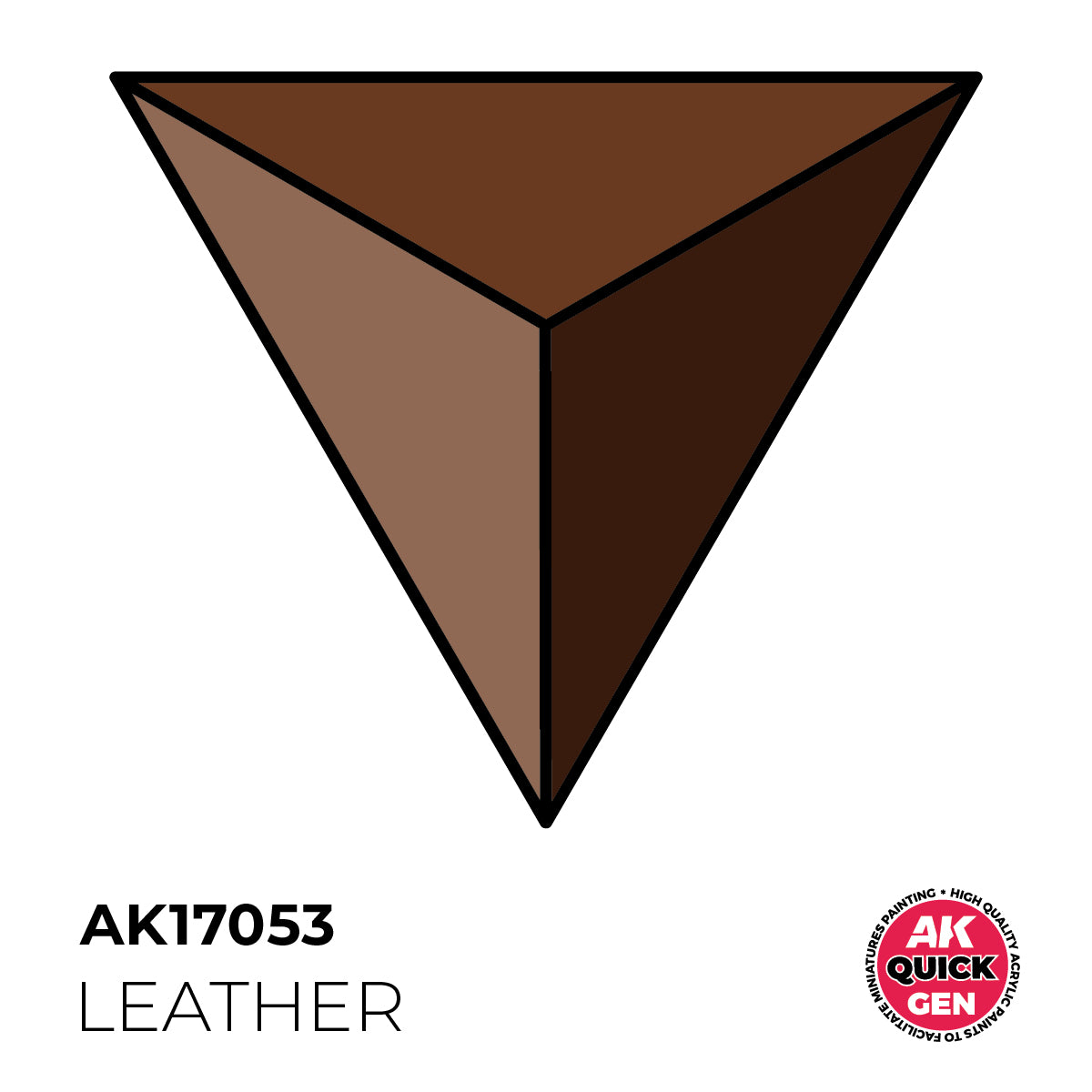 AK Interactive Quick Gen - Leather 18 ml - Trinity Hobby