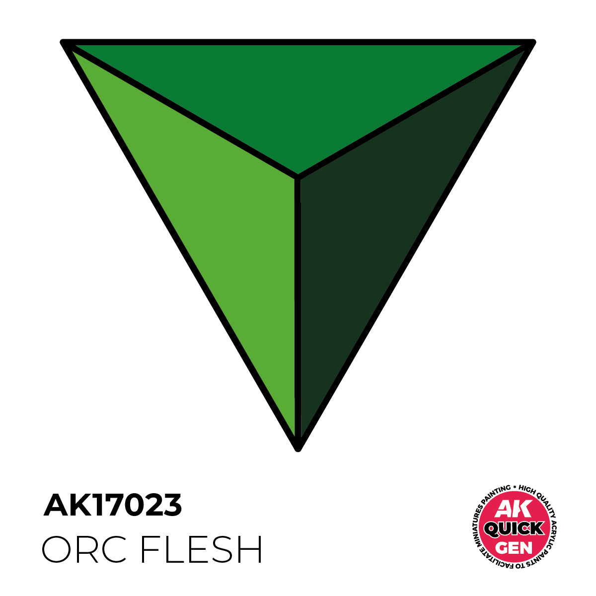 AK Interactive Quick Gen - Orc Flesh 18 ml - Trinity Hobby