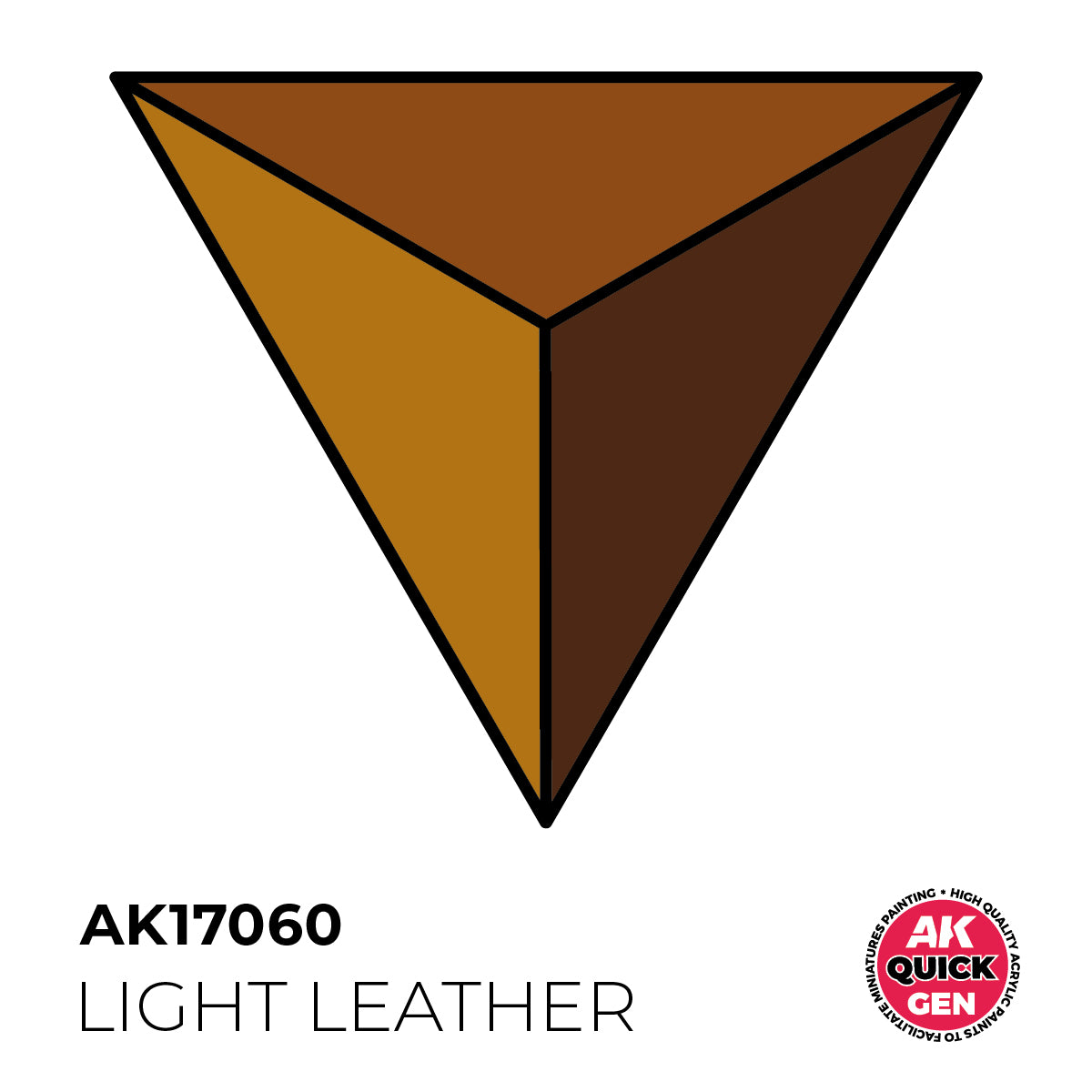 AK Interactive Quick Gen - Light Leather 18 ml - Trinity Hobby