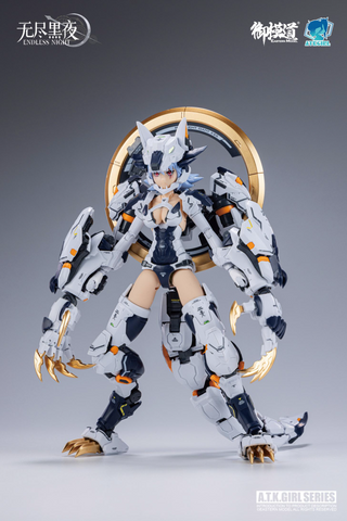 Eastern Model SHENGGE A.T.K.Girl 1/12 Endless Night Series Fenrir (Commander Type) Plastic Model Kit