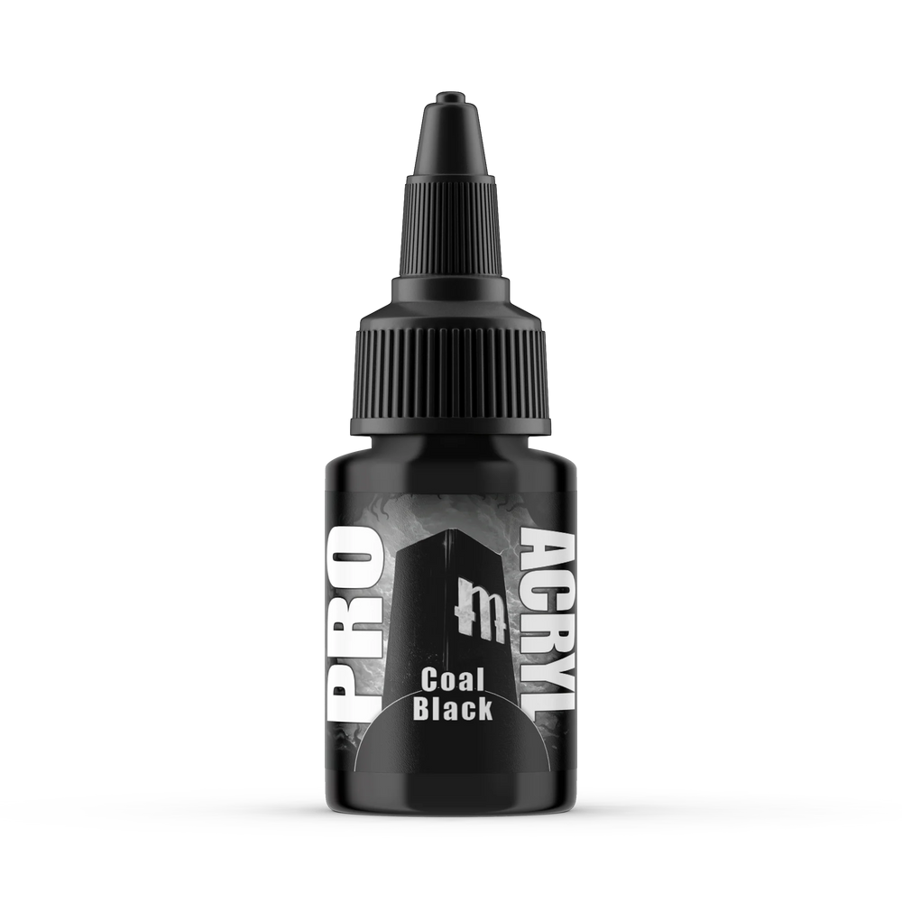 Monument Hobbies Pro Acryl Standard Coal Black 22ml