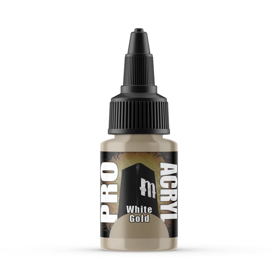 Monument Hobbies Pro Acryl Standard White Gold 22ml