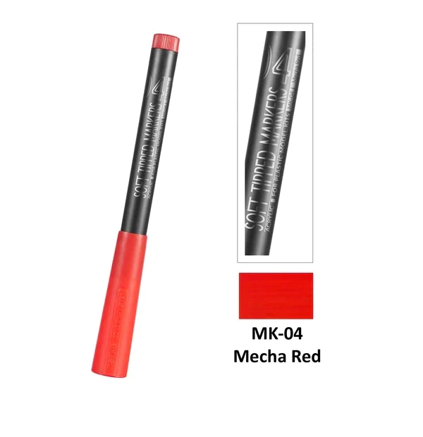 Dspiae Marker Pen Soft Tipped Mecha Red - Trinity Hobby