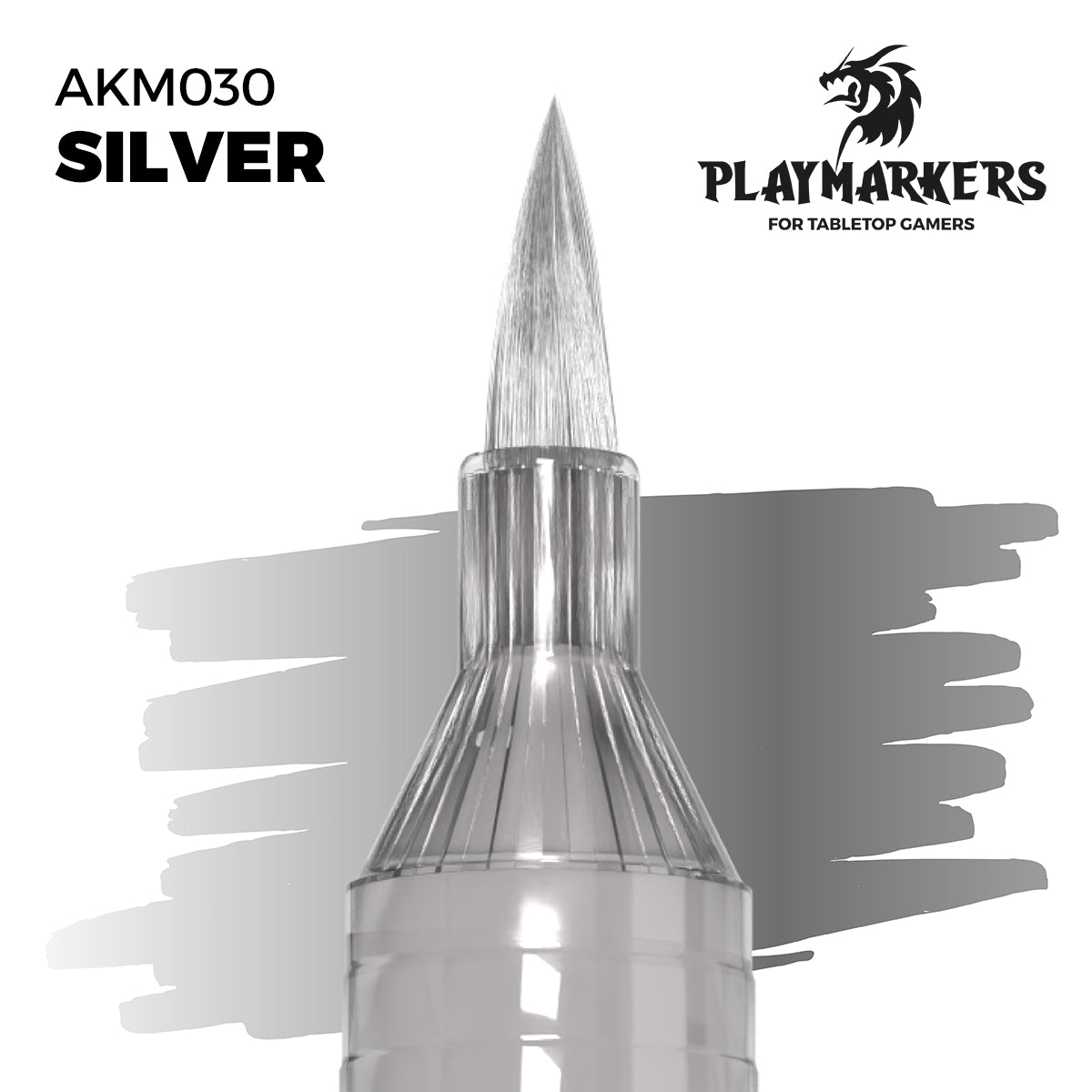 AK Interactive Playmarker Silver - Trinity Hobby