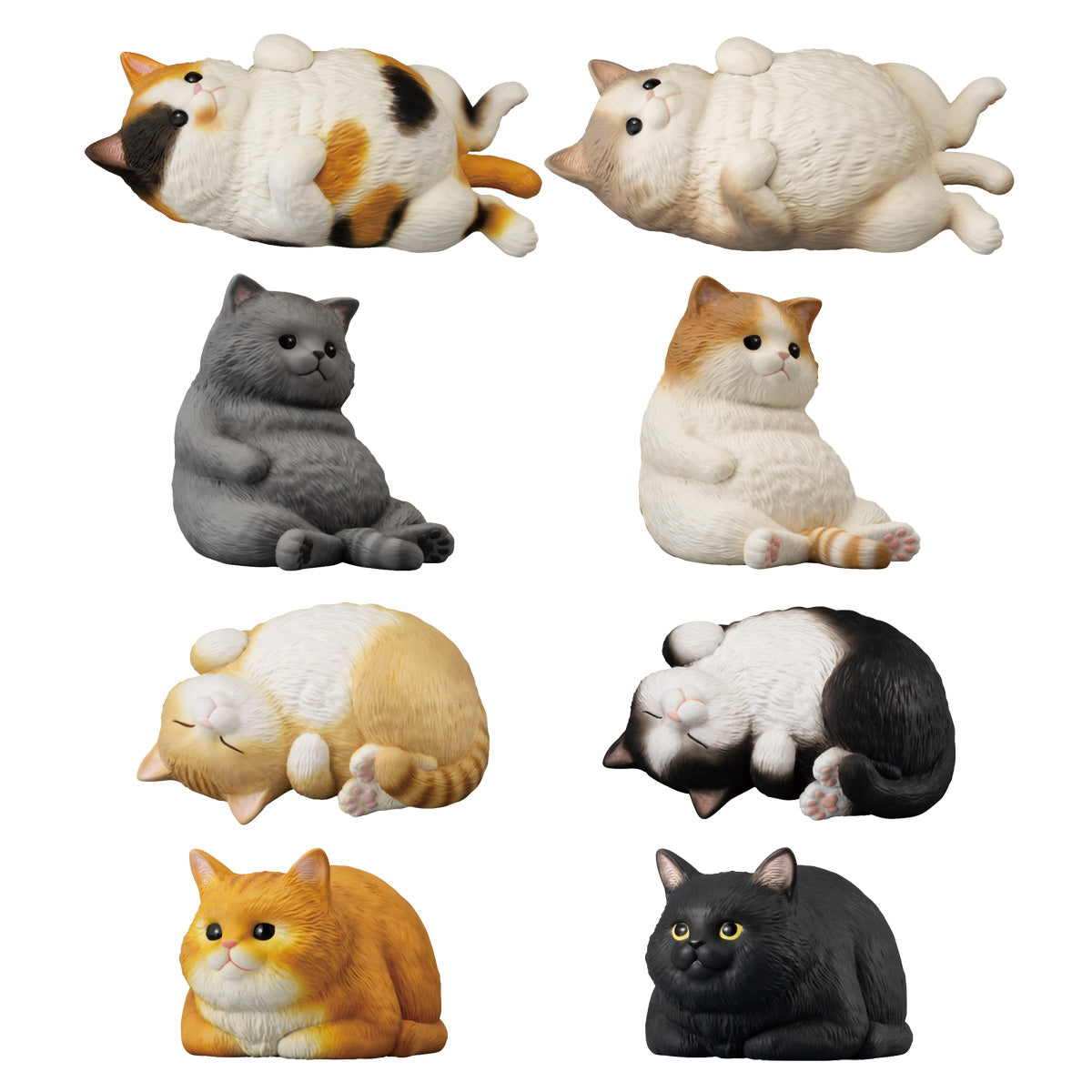 Bandai Shokugan Mocchiri Kororin Mocchiri Kororin Cats (1 Random PC) - Trinity Hobby