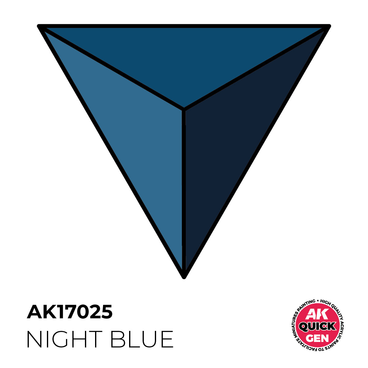 AK Interactive Quick Gen - Night Blue 18 ml