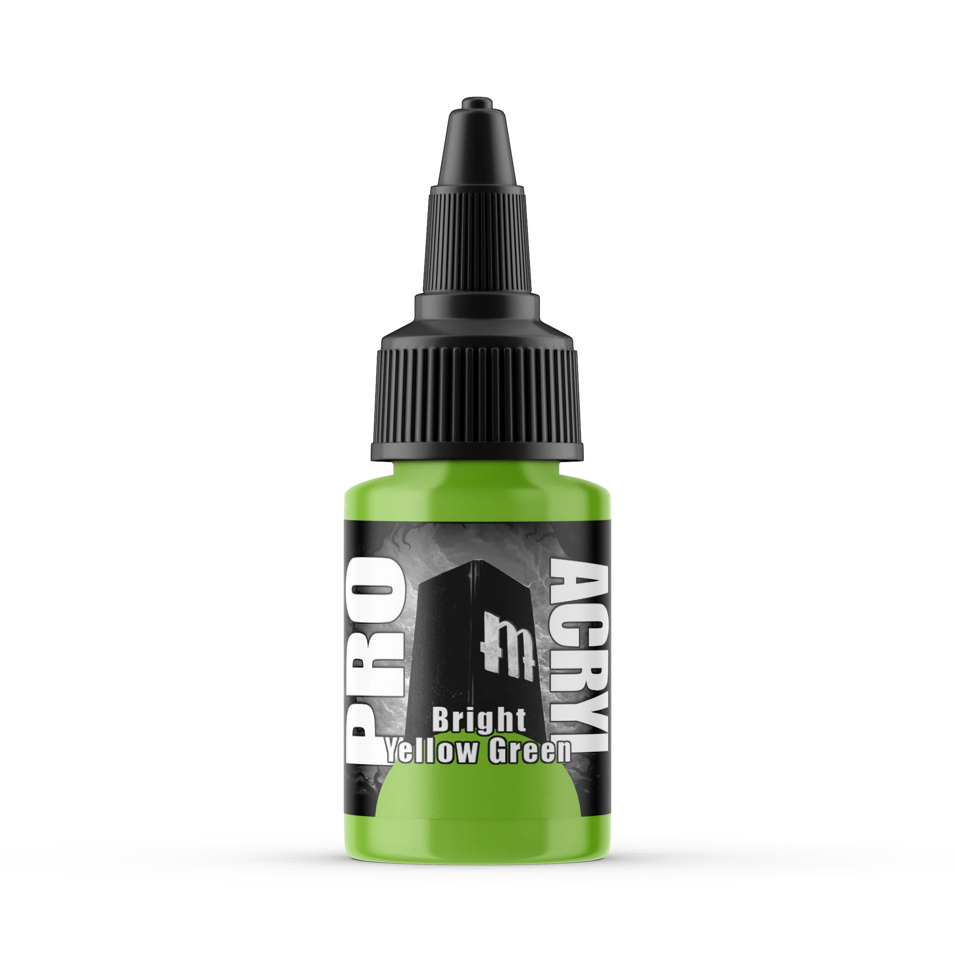 Monument Hobbies Pro Acryl Standard Bright Yellow Green 22ml - Trinity Hobby