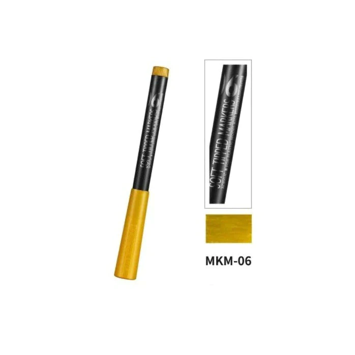 Dspiae Marker Pen Soft Tipped Metallic Gold - Trinity Hobby