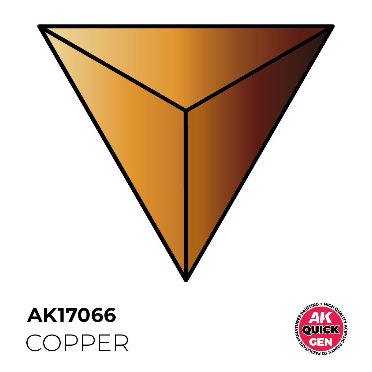 AK Interactive Quick Gen - Copper 18 ml - Trinity Hobby