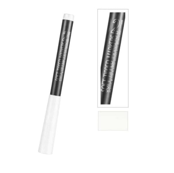Dspiae Marker Pen Soft Tipped White - Trinity Hobby