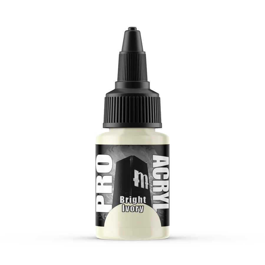 Monument Hobbies Pro Acryl Standard Bright Ivory 22ml - Trinity Hobby
