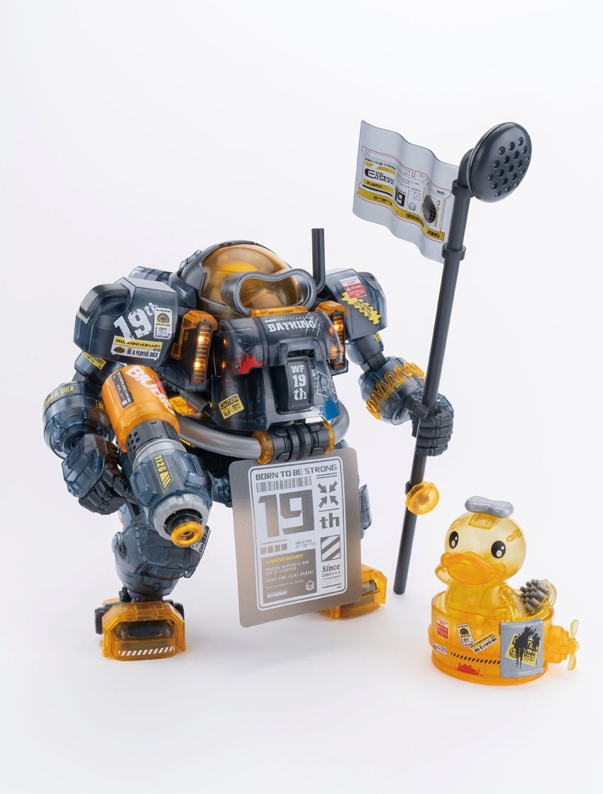 Eastern Model SHENGGE SOSKILL x ULTRA EGG SpaDuck 19th Anniversary Black Samurai Limited Edition Plastic Model Kit "Newest Mecha" - Trinity Hobby