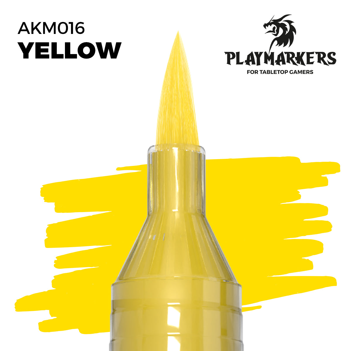 AK Interactive Playmarker Yellow - Trinity Hobby