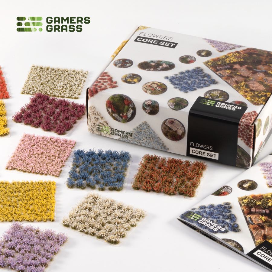 Gamers Grass Flower Core Set - Trinity Hobby