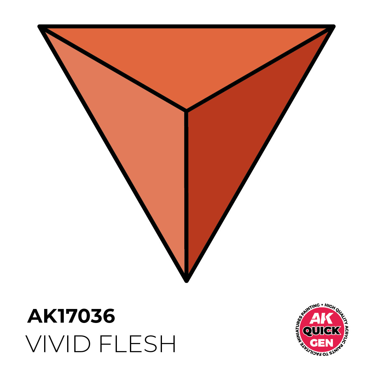 AK Interactive Quick Gen - Vivid Flesh 18 ml - Trinity Hobby
