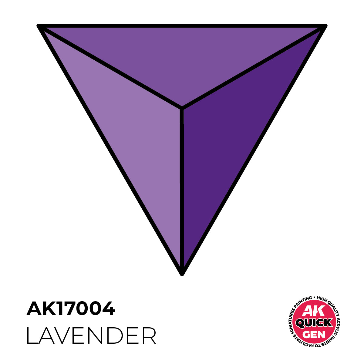 AK Interactive Quick Gen - Lavender 18 ml - Trinity Hobby