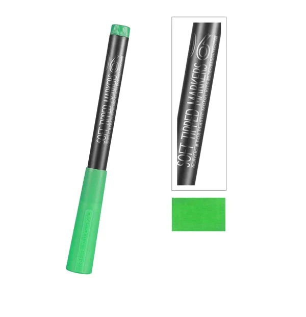 Dspiae Marker Pen Soft Tipped Mecha Green - Trinity Hobby