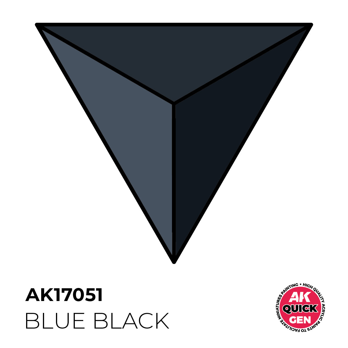 AK Interactive Quick Gen - Blue Black 18 ml