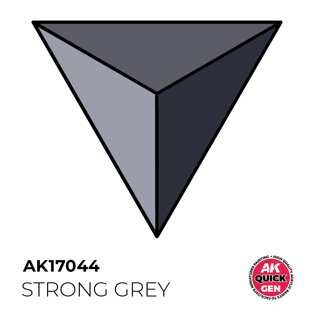 AK Interactive Quick Gen - Strong Grey 18 ml - Trinity Hobby