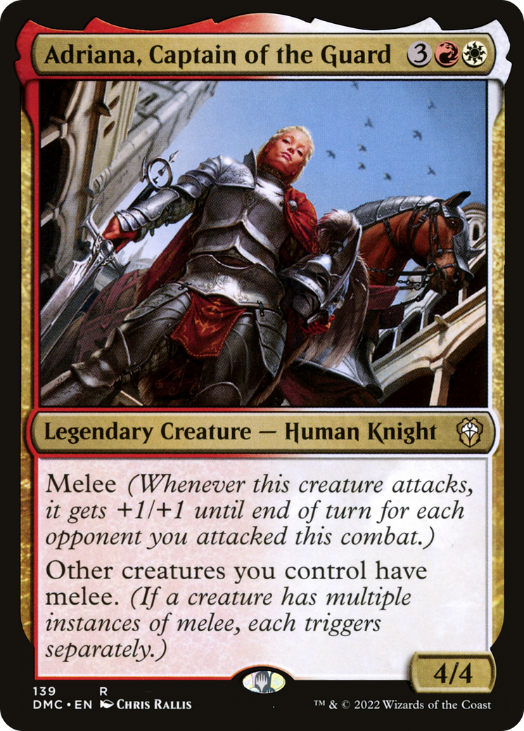 Adriana, Captain of the Guard [Dominaria United Commander] - Trinity Hobby
