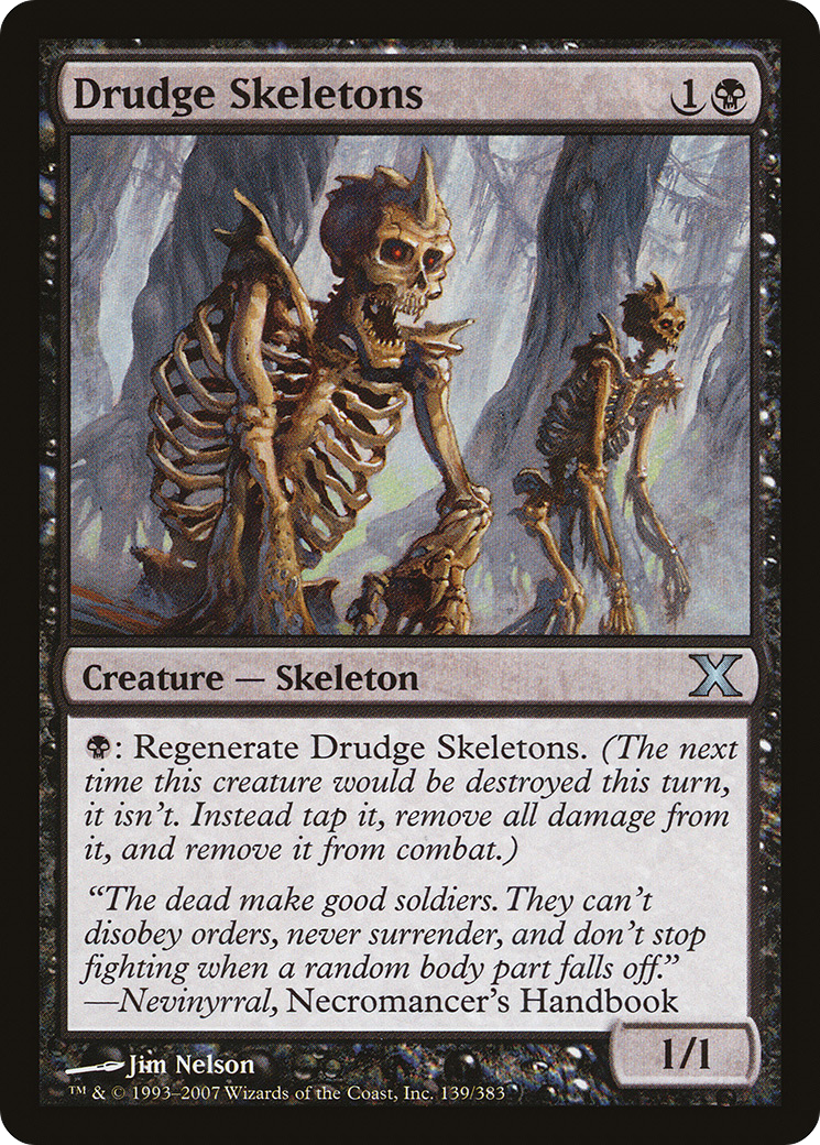 Drudge Skeletons  (10E-139) - [Tenth Edition] - Trinity Hobby