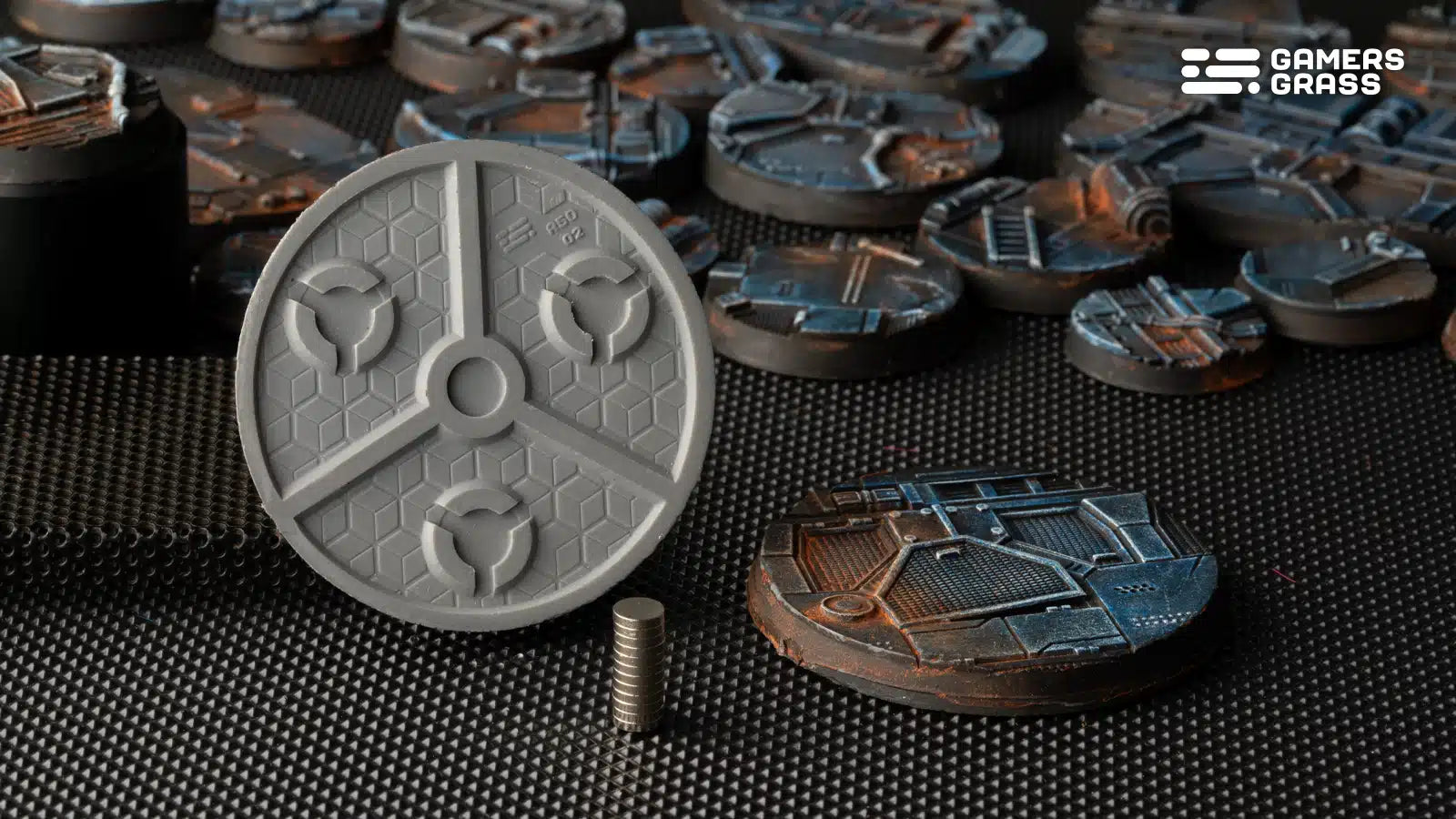 Gamers Grass Battle Ready Bases - Spaceship Corridor - Trinity Hobby