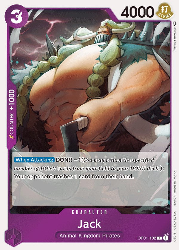 Jack (OP01-102) - [Romance Dawn] Foil - Trinity Hobby
