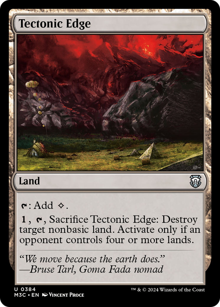 Tectonic Edge [Modern Horizons 3 Commander] - Trinity Hobby