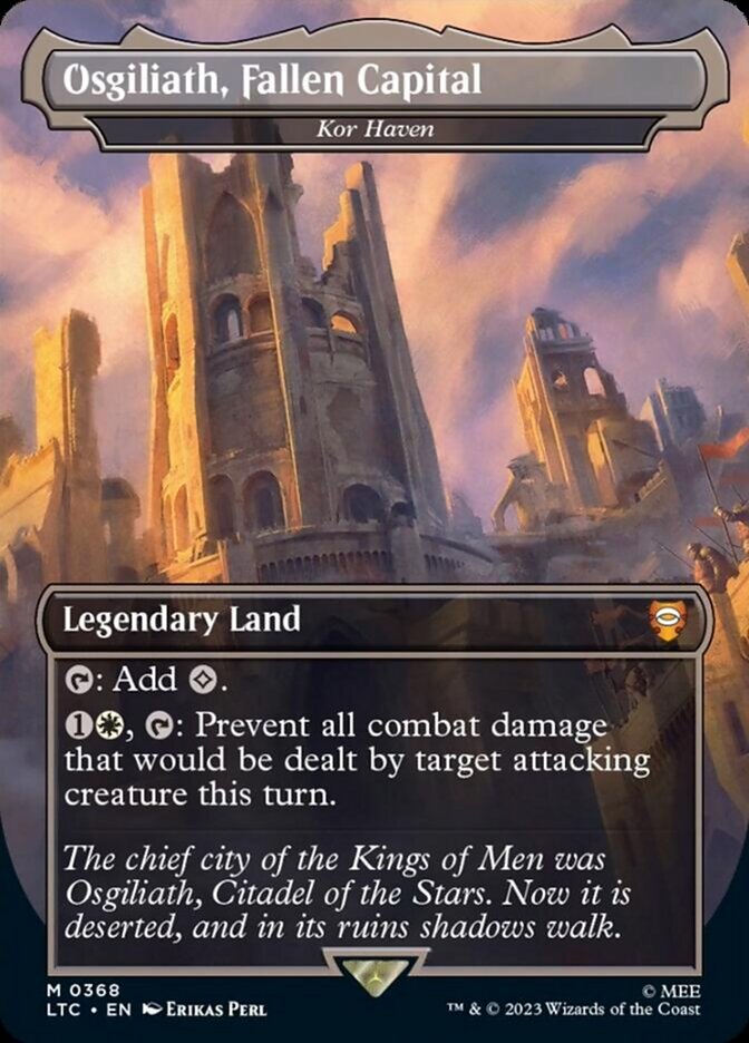 Osgiliath, Fallen Capital - Kor Haven [The Lord of the Rings: Tales of Middle-Earth Commander] - Trinity Hobby