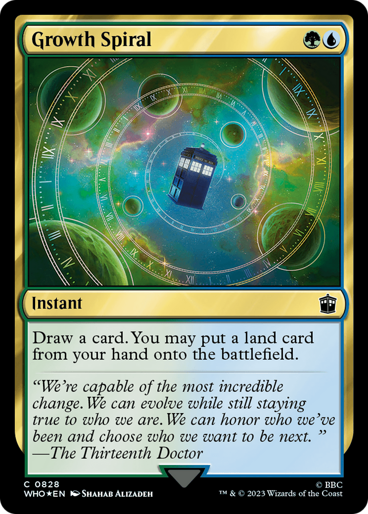 Growth Spiral (Surge Foil) [Doctor Who] - Trinity Hobby