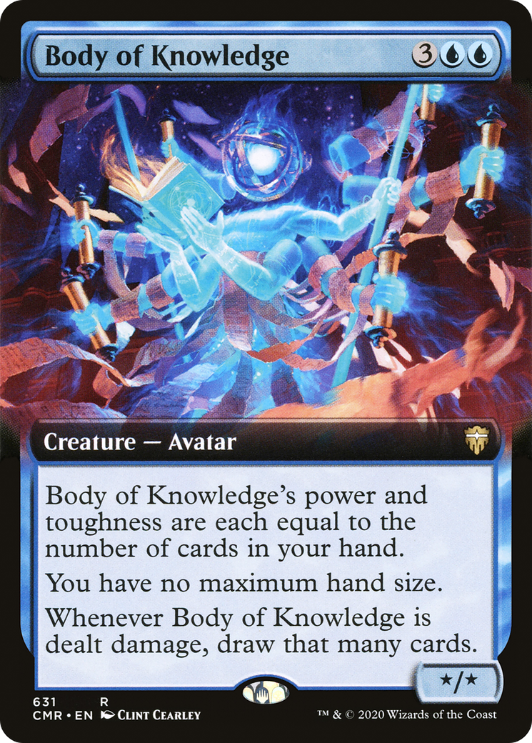 Body of Knowledge (Extended Art) [Commander Legends] - Trinity Hobby