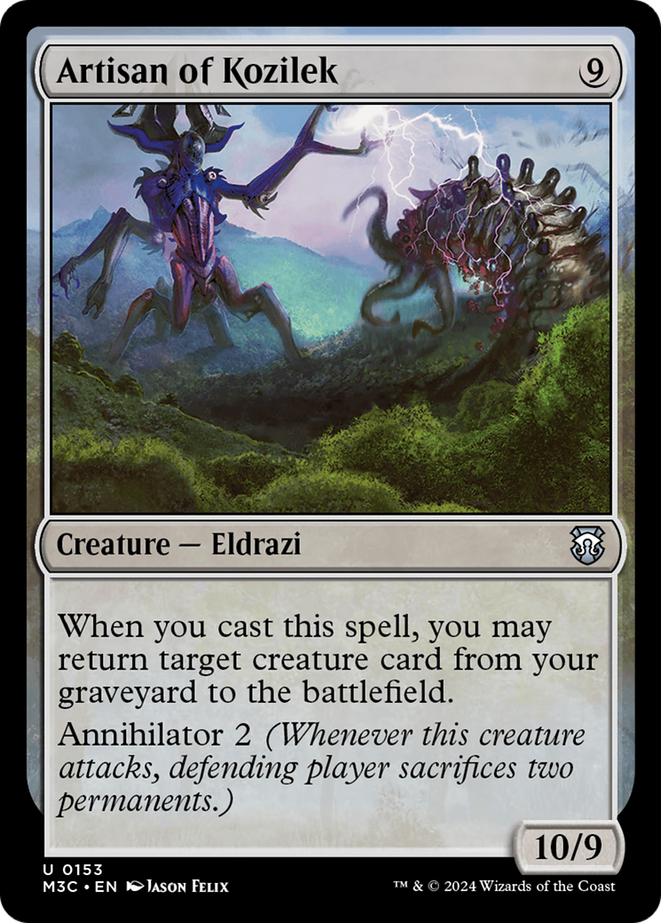 Artisan of Kozilek (Ripple Foil) [Modern Horizons 3 Commander] - Trinity Hobby