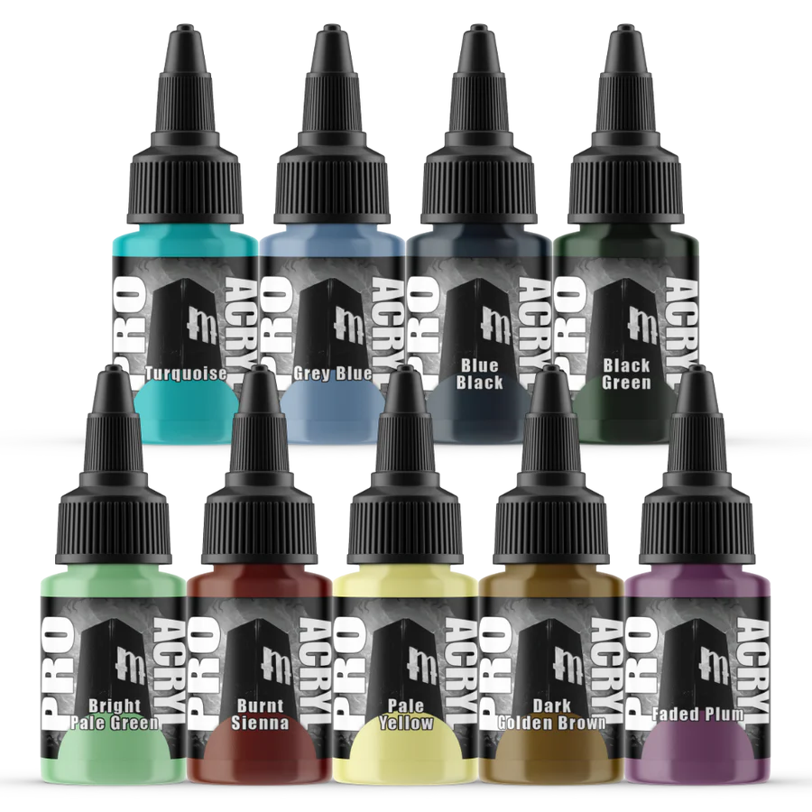 Monument Hobbies Pro Acryl Expansion Set #3 - 9 Colors