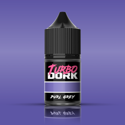 Turbo Dork Purl Grey Metallic Acrylic Paint 22ml Bottle