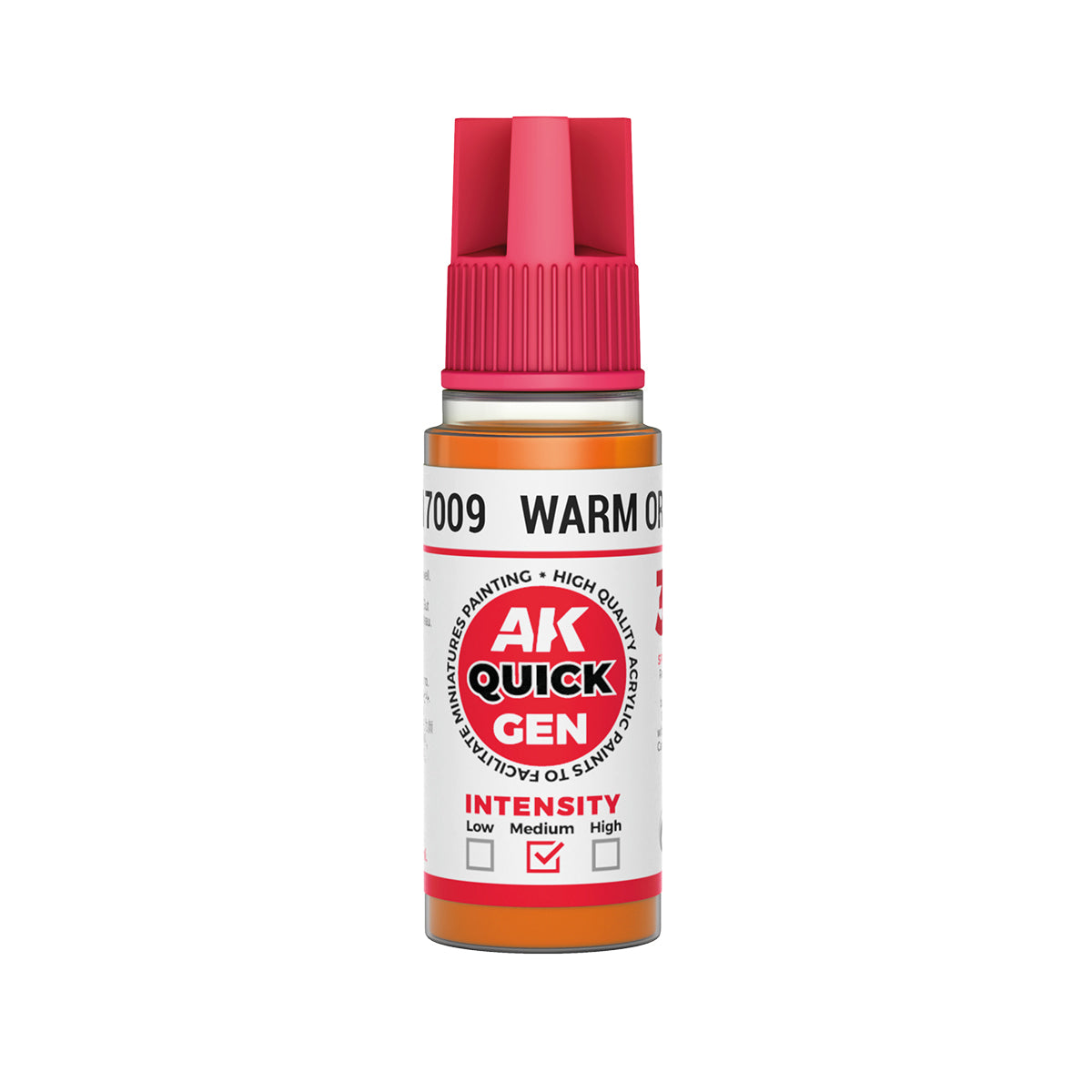 AK Interactive Quick Gen - Warm Orange 18 ml - Trinity Hobby