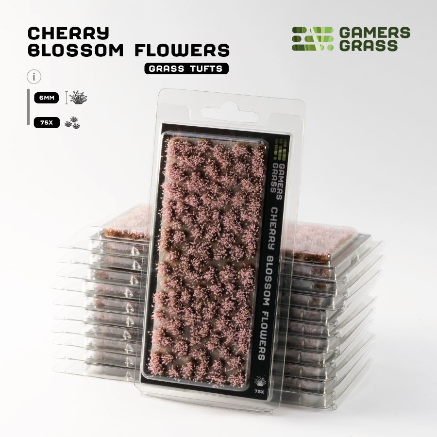 Gamers Grass Cherry Blossom Flowers - Trinity Hobby