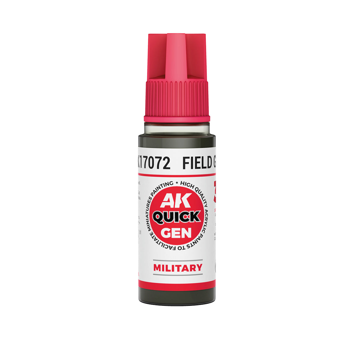 AK Interactive Quick Gen - Field Grey 18 ml - Trinity Hobby