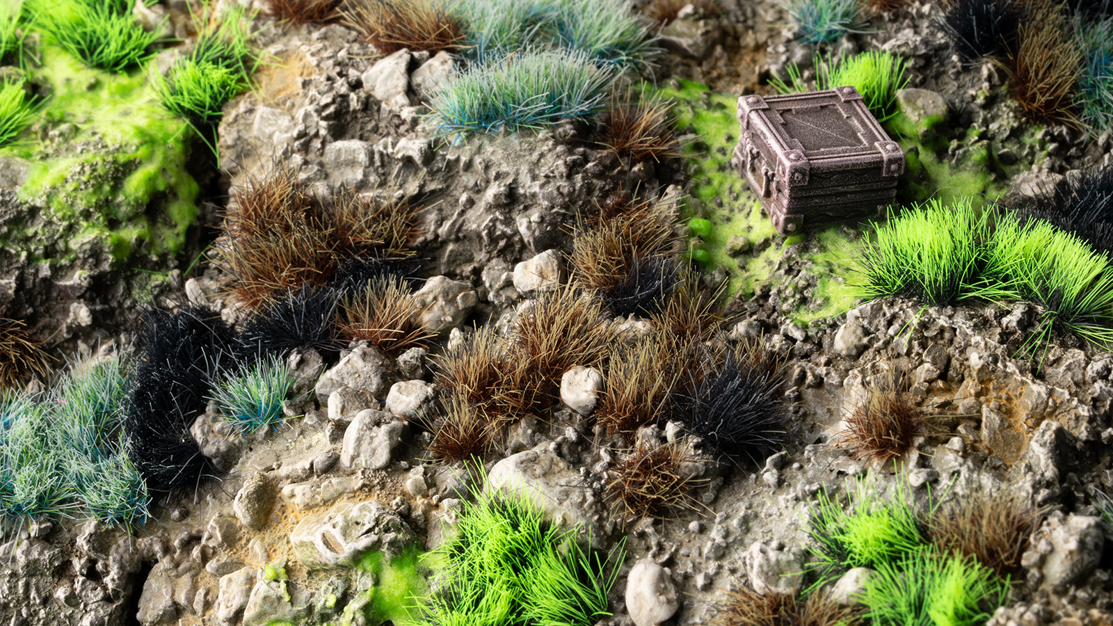 Gamers Grass Toxic Waste Tuft Set - Wild - Trinity Hobby