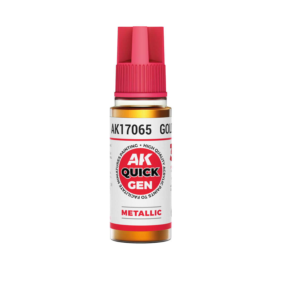 AK Interactive Quick Gen - Gold 18 ml - Trinity Hobby