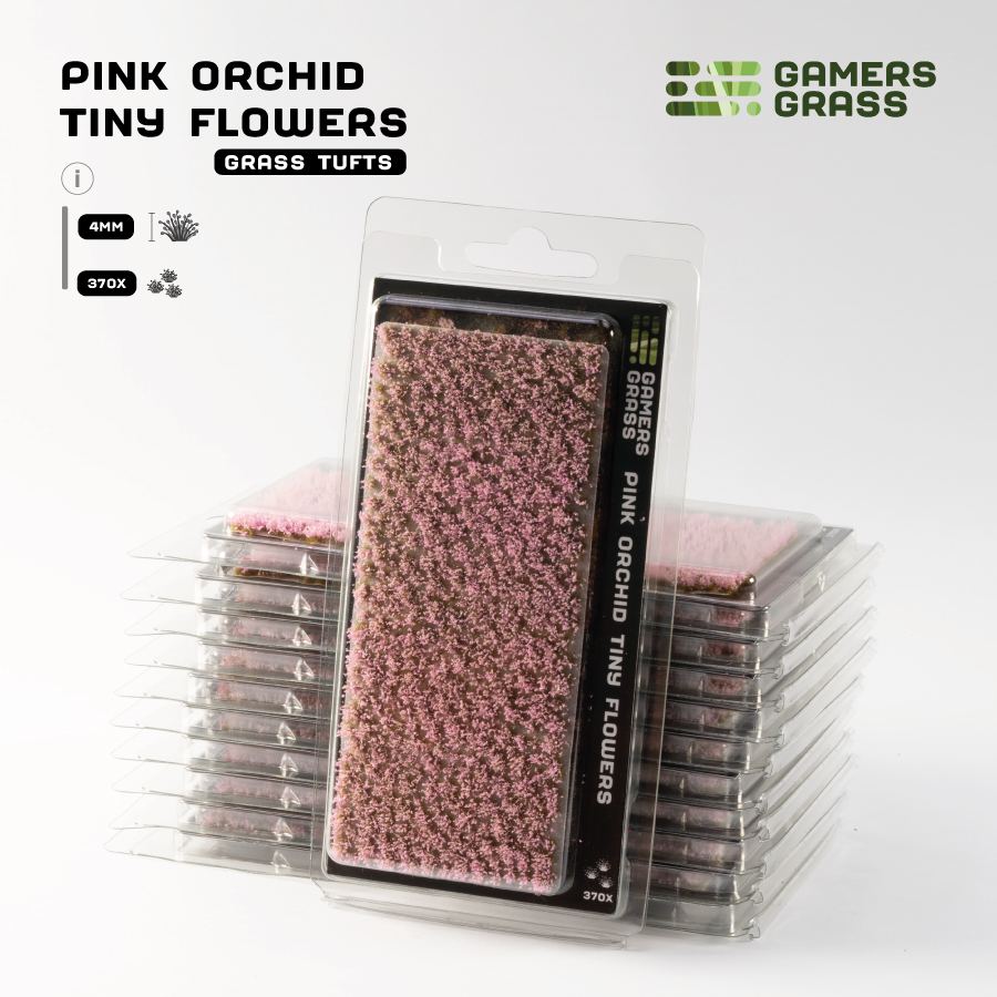 Gamers Grass Pink Orchid Tiny Flowers - Trinity Hobby