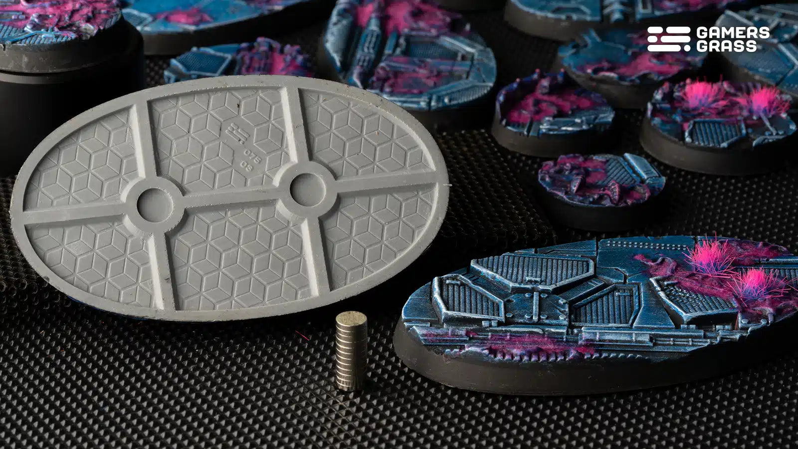 Gamers Grass Battle Ready Bases - Alien Infestation