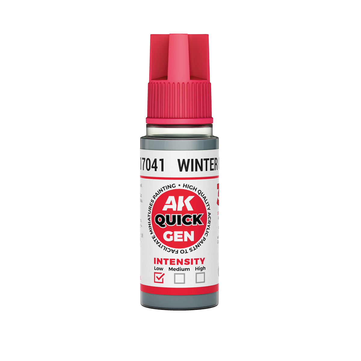 AK Interactive Quick Gen - Winter Grey 18 ml - Trinity Hobby