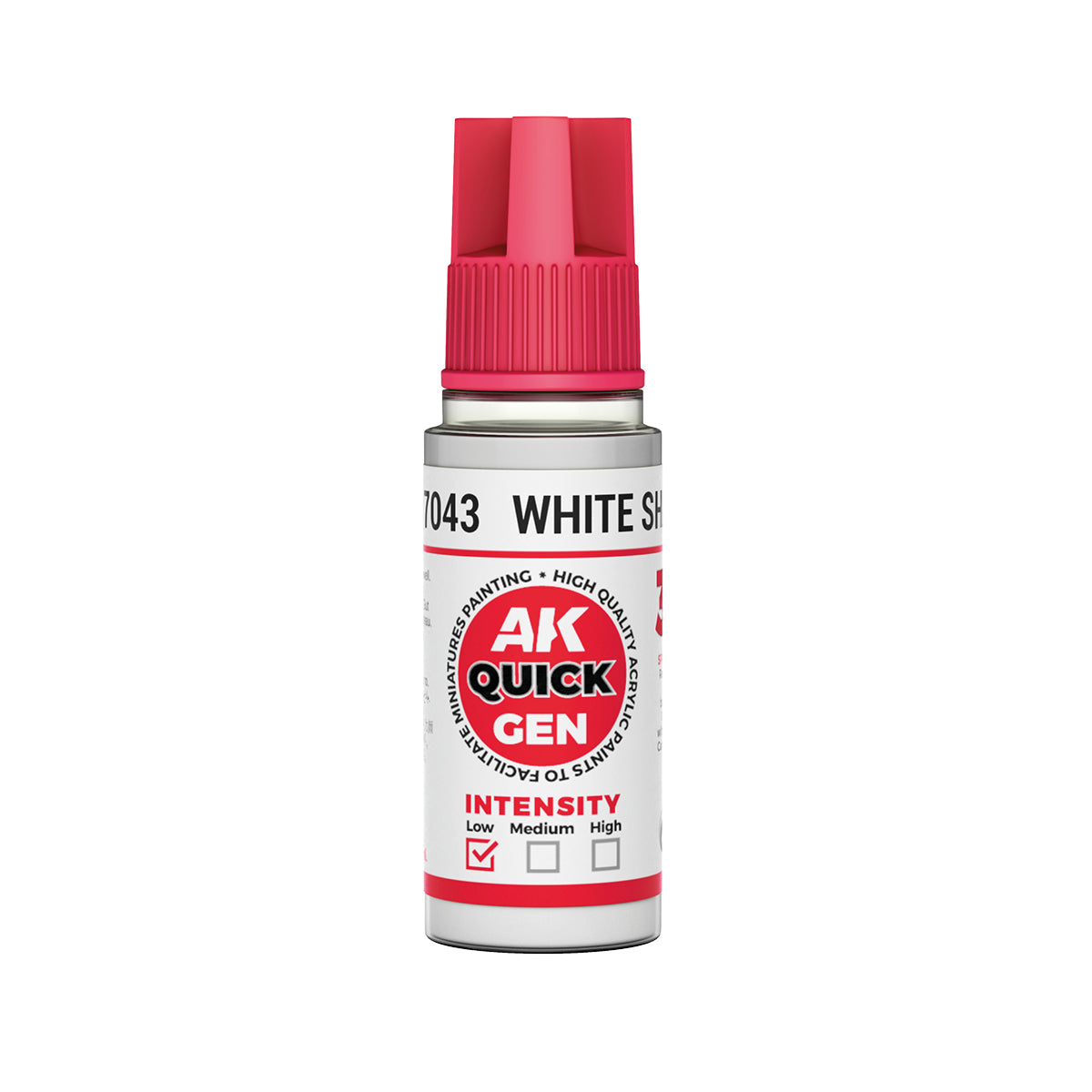 AK Interactive Quick Gen - White Shadow 18 ml - Trinity Hobby