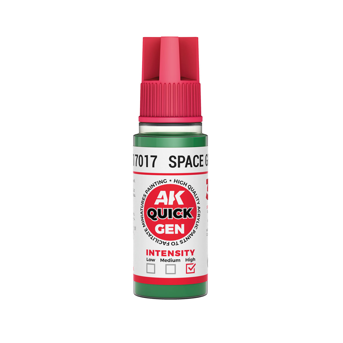 AK Interactive Quick Gen - Space Green 18 ml - Trinity Hobby