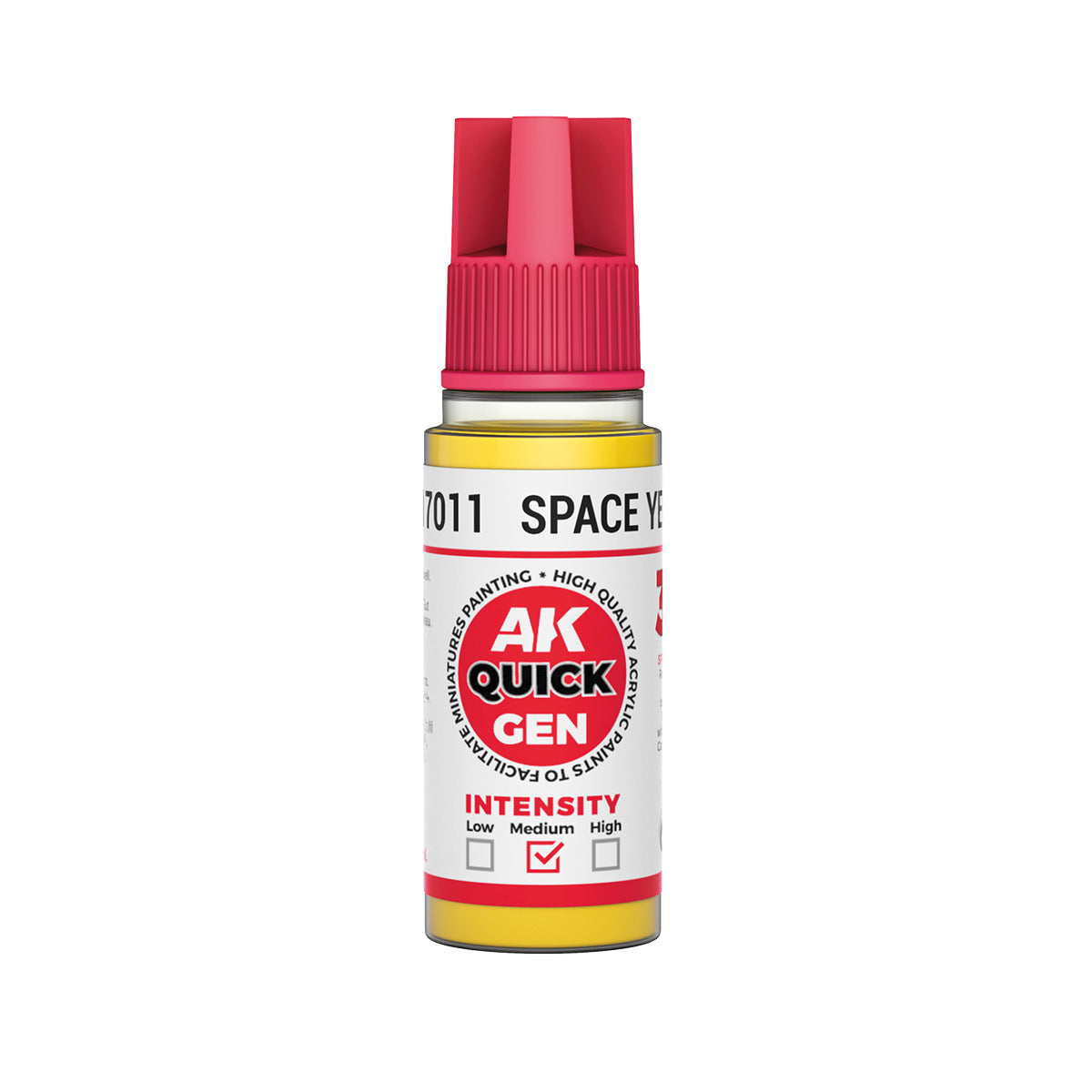 AK Interactive Quick Gen - Space Yellow 18 ml - Trinity Hobby