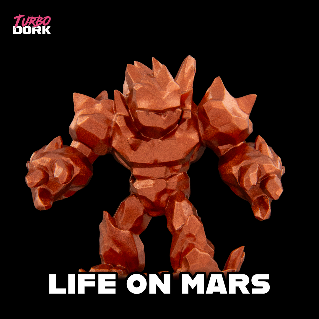 Turbo Dork Life On Mars Metallic Acrylic Paint 22ml Bottle