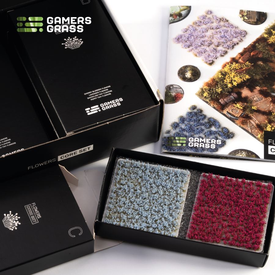 Gamers Grass Flower Core Set - Trinity Hobby