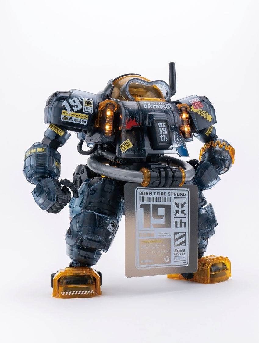 Eastern Model SHENGGE SOSKILL x ULTRA EGG SpaDuck 19th Anniversary Black Samurai Limited Edition Plastic Model Kit "Newest Mecha" - Trinity Hobby