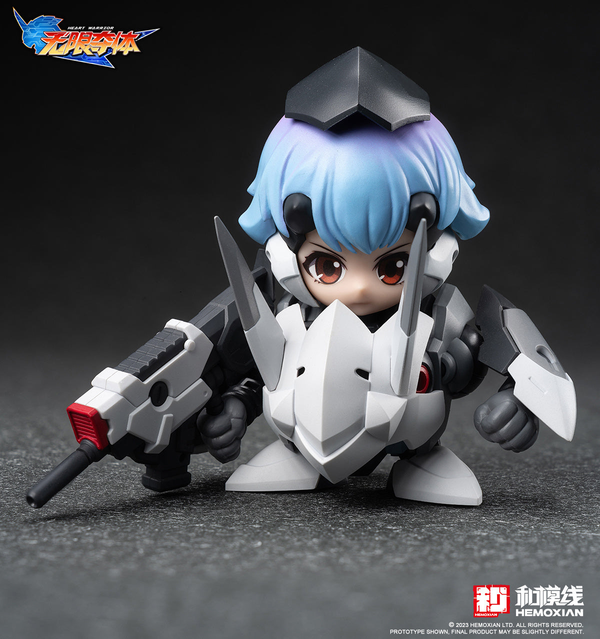 NONZERO STUDIO (Hemoxian) Ellie & Ogre Metal Action Figures "Heart Warrior", Action Figure