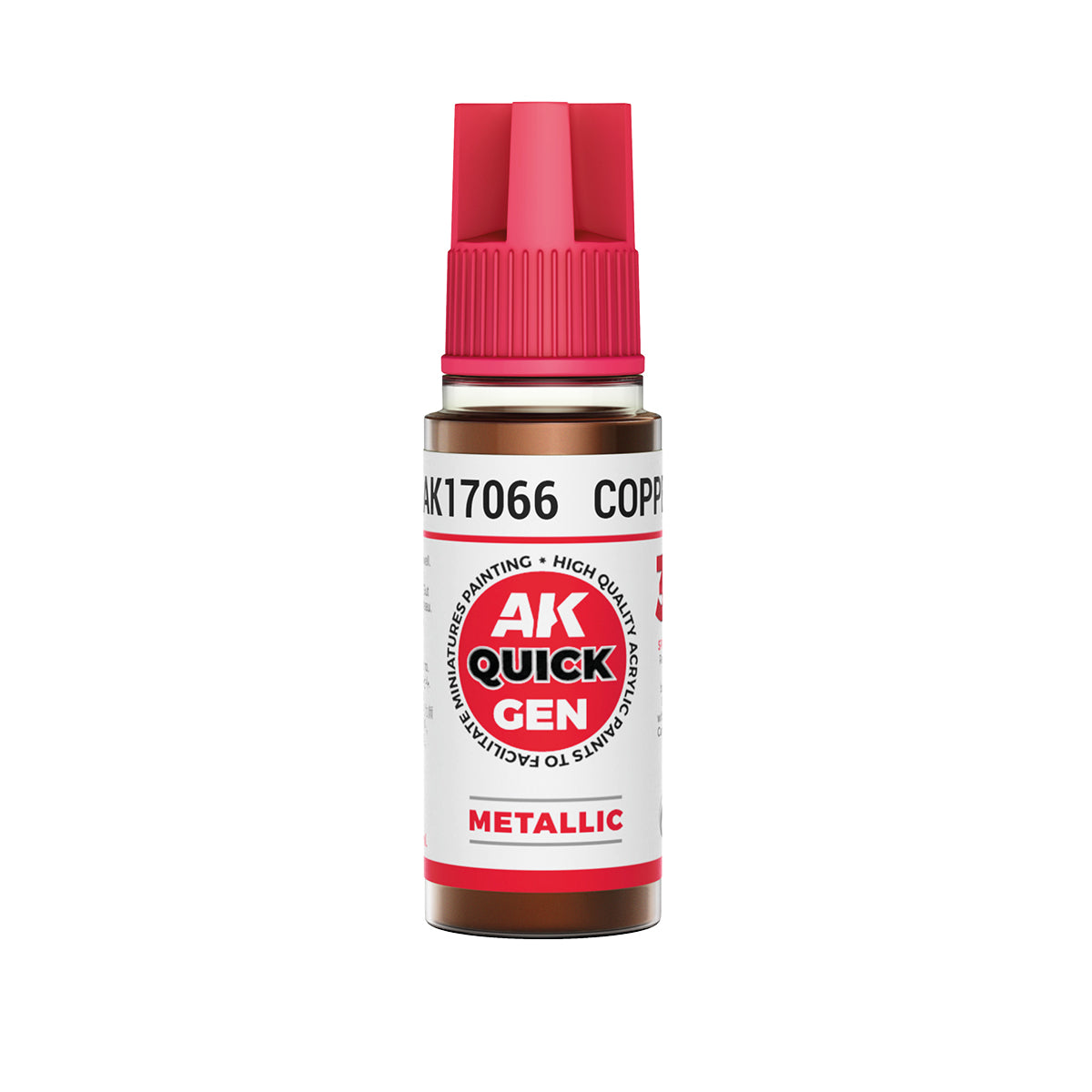 AK Interactive Quick Gen - Copper 18 ml - Trinity Hobby
